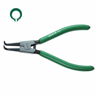 Pinza per anelli elastici esterno curvo SATA