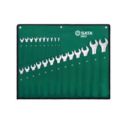 Set chiavi metriche combinate aperte-chiuse rotolo SATA