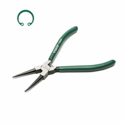 Pinza per anelli elastici interno dritto SATA